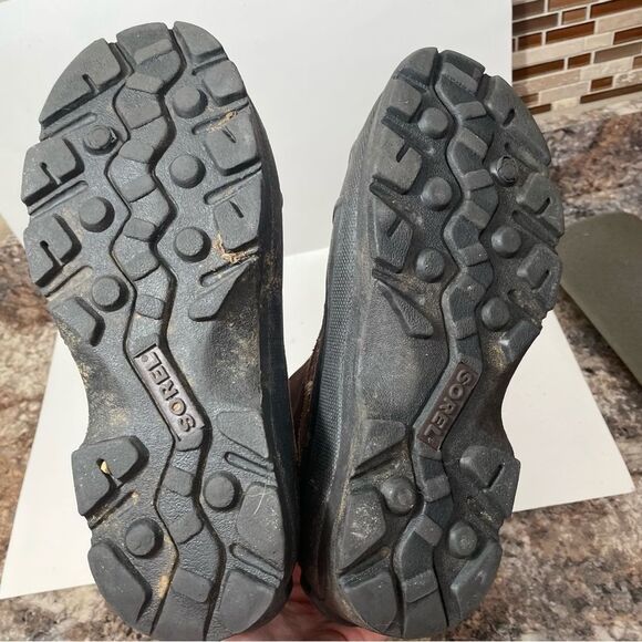 Sorel Brown Cold Mountain Zip Insulated Winter Boots - Picture 8 of 10